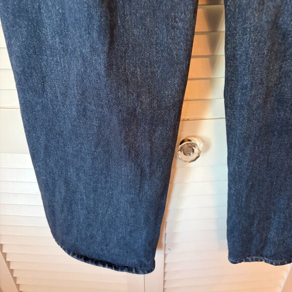 rag & bone Miramar Terry Wide Leg Jeans sweatpants denim medium cotton - Picture 8 of 13